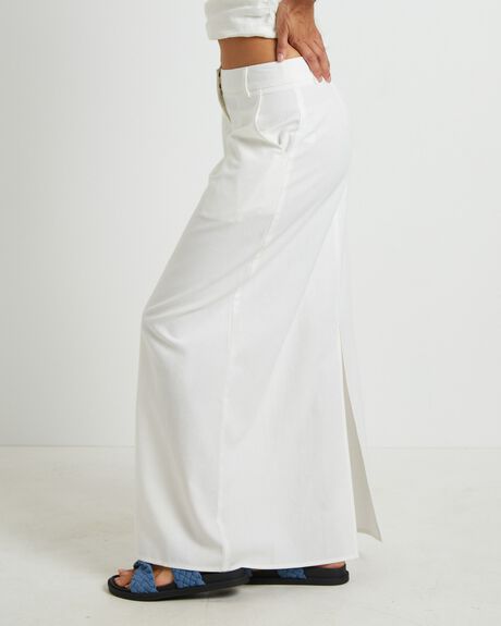 WHITE WOMENS CLOTHING SUBTITLED SKIRTS - 1000106392-WHT-XXS