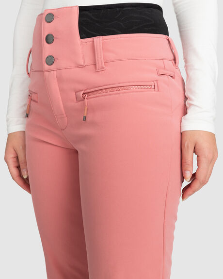 DUSTY ROSE SNOW WOMENS ROXY SNOW PANTS - ERJTP03232-MKP0