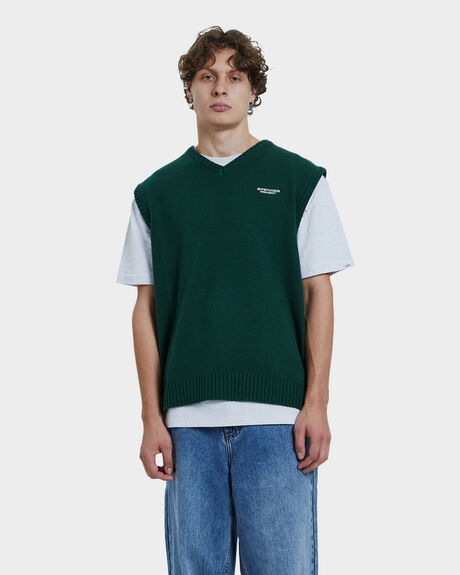 EMERALD GREEN MENS CLOTHING SPENCER PROJECT KNITS + CARDIGANS - 46491800026