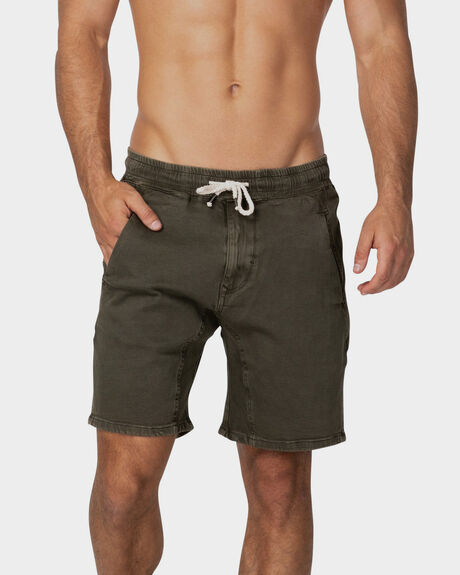KHAKI MENS CLOTHING ONEBYONE SHORTS - OBO-794-30