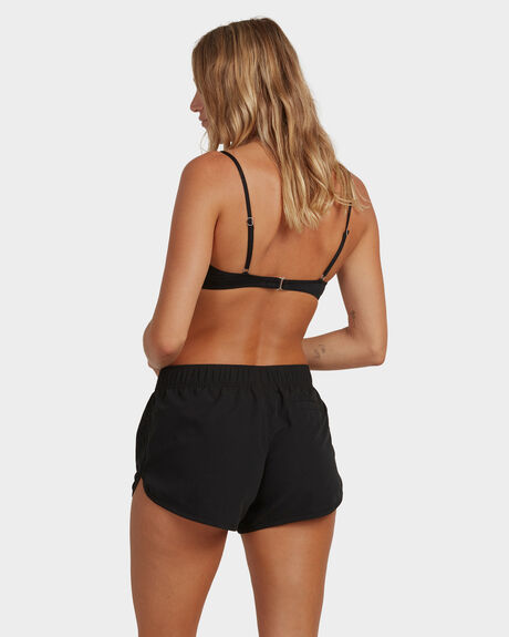 BLACK WOMENS CLOTHING BILLABONG SHORTS - UBJBS00105-BLK