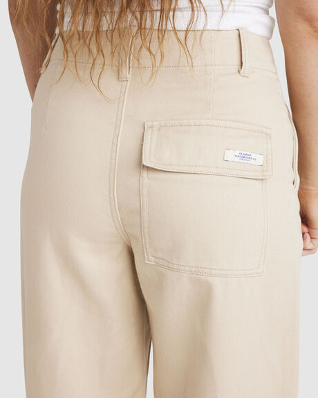 OXFORD TAN WOMENS CLOTHING ELEMENT PANTS - ELJNP00117-OXO
