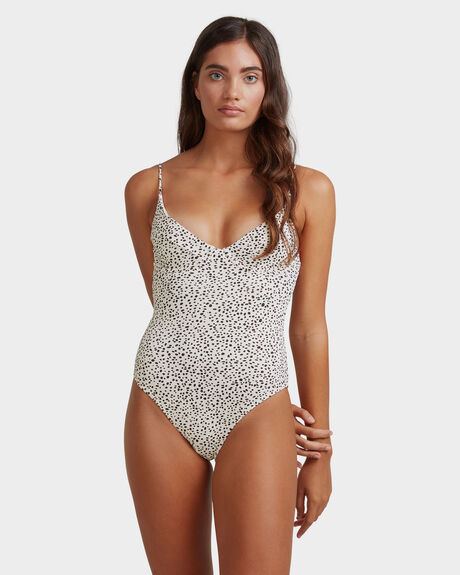 CREAM WOMENS SWIMWEAR BILLABONG ONE PIECES - UBJX100110-CRM