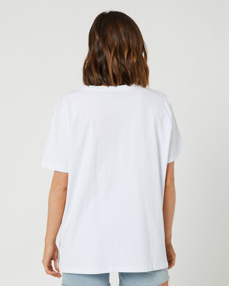 WHITE WOMENS CLOTHING SWELL TEES - S8224001_WHT