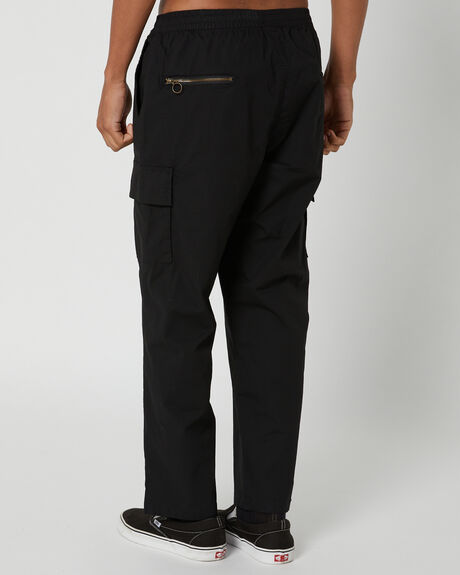 BLACK MENS CLOTHING FORMER PANTS - FPA-22401BLK