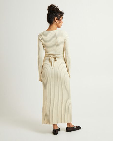 OAT WOMENS CLOTHING SUBTITLED DRESSES - 1000102282-BEI