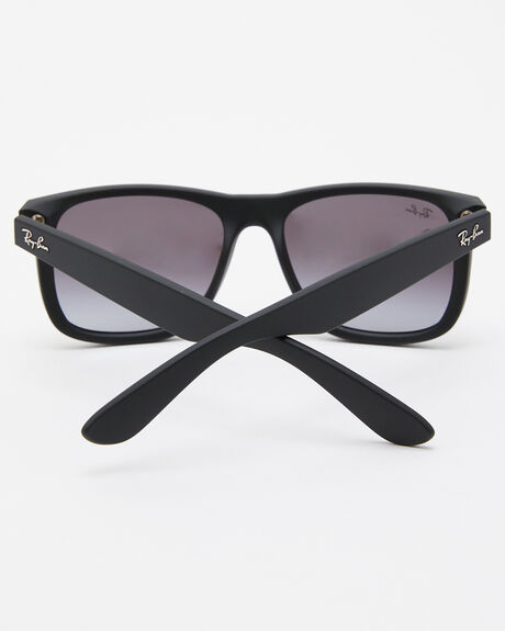 BLACK GREY GRADIENT MENS ACCESSORIES RAY-BAN SUNGLASSES - 0RB4165556018G