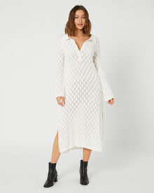 Rue Stiic Alicia Maxi Knit Dress - White | SurfStitch
 