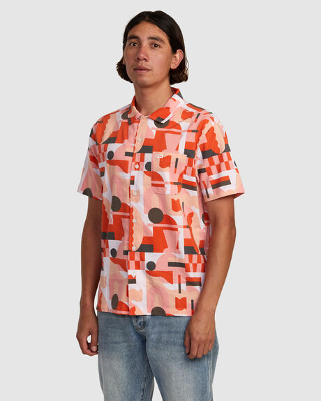 MULTI MENS CLOTHING RVCA SHIRTS - AVYWT00378-MUL