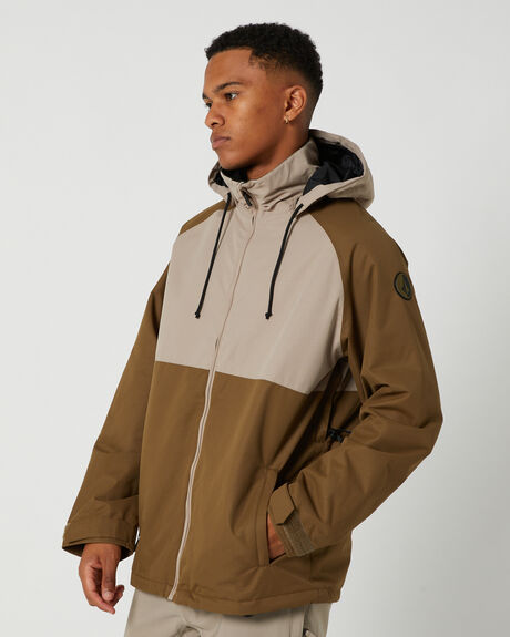 DARK TEAK SNOW MENS VOLCOM SNOW JACKET - G0452308DTK