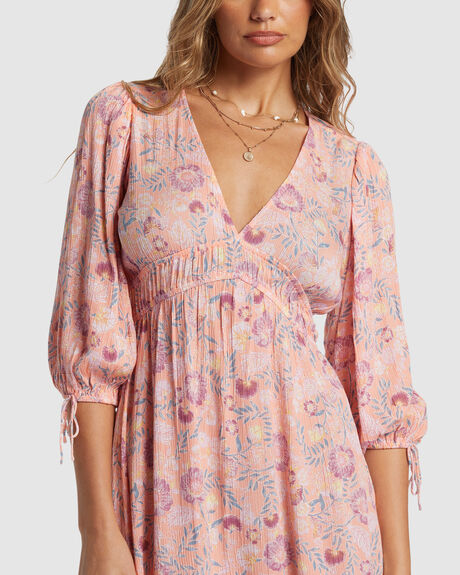 PEACH PARADISE WOMENS CLOTHING BILLABONG DRESSES - ABJWD00723-MGK0