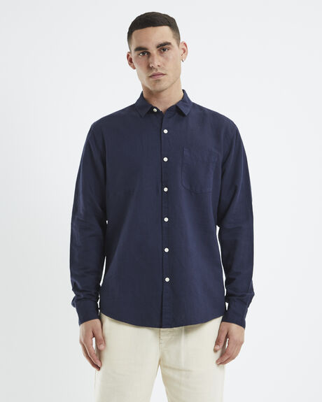 BLUE MENS CLOTHING ARVUST SHIRTS - 12905400020