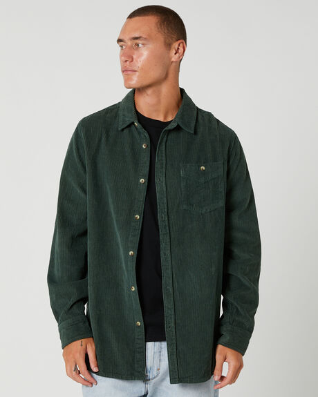 DEEP GREEN MENS CLOTHING ROLLAS SHIRTS - 16253-2721