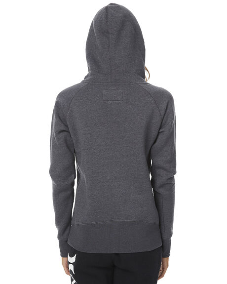 HEATHER GRAPHITE WOMENS CLOTHING HURLEY JUMPERS - AGFL170H07F