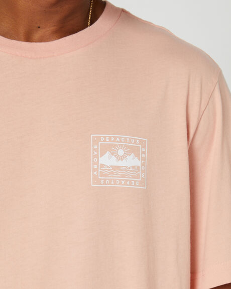 CORAL MENS CLOTHING DEPACTUS GRAPHIC TEES - D5204000CORAL