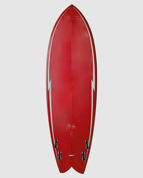 RED BOARDSPORTS SURF GERRY LOPEZ SURFBOARDS - GLFH-SF0600-RD1RED