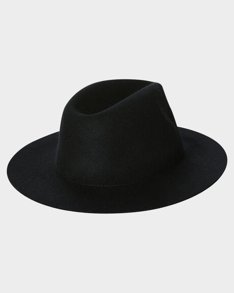 BLACK MENS ACCESSORIES RUSTY HEADWEAR - HHM0385BLK