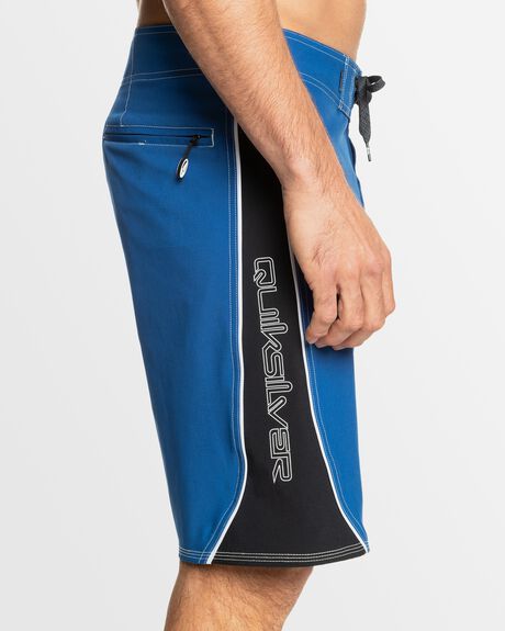 MONACO BLUE MENS CLOTHING QUIKSILVER BOARDSHORTS - AQYBS03695-BYC0