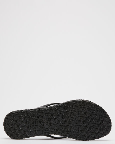 BLACK ONE WOMENS FOOTWEAR RUSTY THONGS - FOL0374BK1