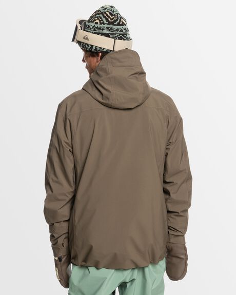 CANTEEN SNOW MENS QUIKSILVER SNOW JACKET - EQYTJ03449-CQP0