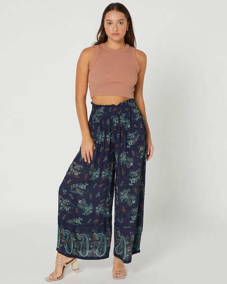DREAMY BLUE WOMENS CLOTHING TIGERLILY PANTS - T635375DMB