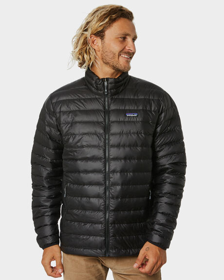 BLACK MENS CLOTHING PATAGONIA JACKETS - 84674BLK