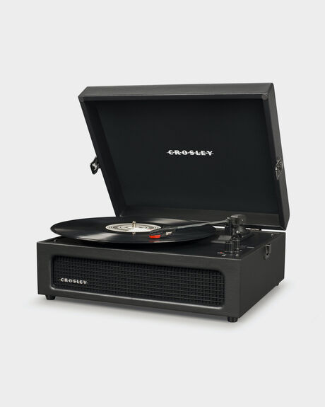 BLACK MENS ACCESSORIES CROSLEY AUDIO + CAMERAS - CRIW8017B-BK4