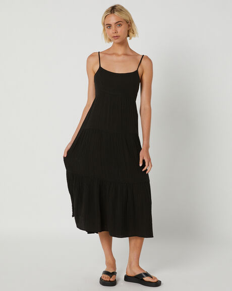 BLACK WOMENS CLOTHING RIP CURL DRESSES - 00SWDR-0090