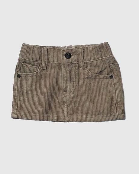 COCONUT BROWN KIDS GIRLS SALTY SHREDS SHORTS + SKIRTS - VI-1C-S-2788