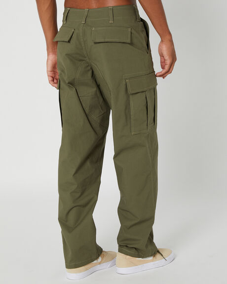MEDIUM OLIVE MENS CLOTHING NIKE PANTS - FD0401-222