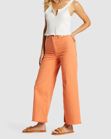ORANGE KISS WOMENS CLOTHING BILLABONG PANTS - ABJNP00126-NKG0
