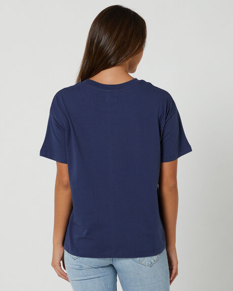 NAVY WOMENS CLOTHING SWELL T-SHIRTS + SINGLETS - SWWW23120.NVY