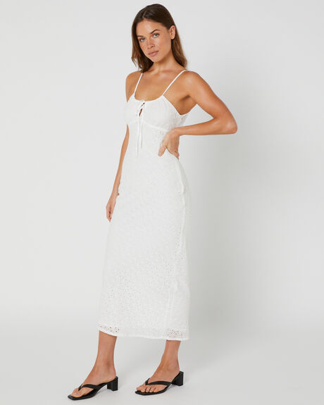 WHITE WOMENS CLOTHING SNDYS DRESSES - SFD733WHT