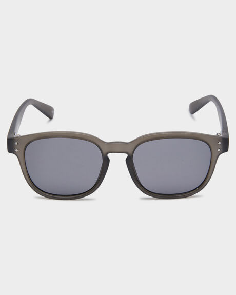 GREY TRANSLUCENT KIDS BOYS CARVE SUNGLASSES - 4271GRY