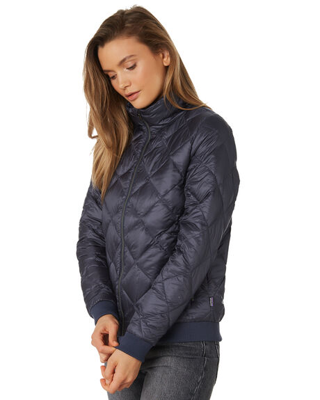 Patagonia Womens Prow Bomber Jacket - Smolder Blue | SurfStitch