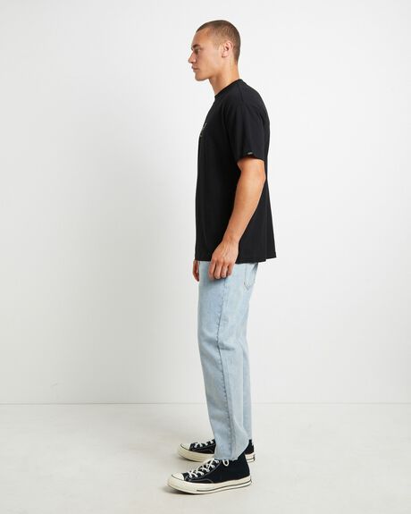 BLACK MENS CLOTHING SPENCER PROJECT T-SHIRTS + SINGLETS - 1000105522-BLK-S