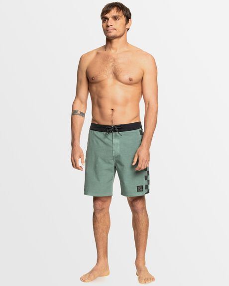 CHINOIS GREEN MENS CLOTHING QUIKSILVER BOARDSHORTS - AQYBS03619-GKB0