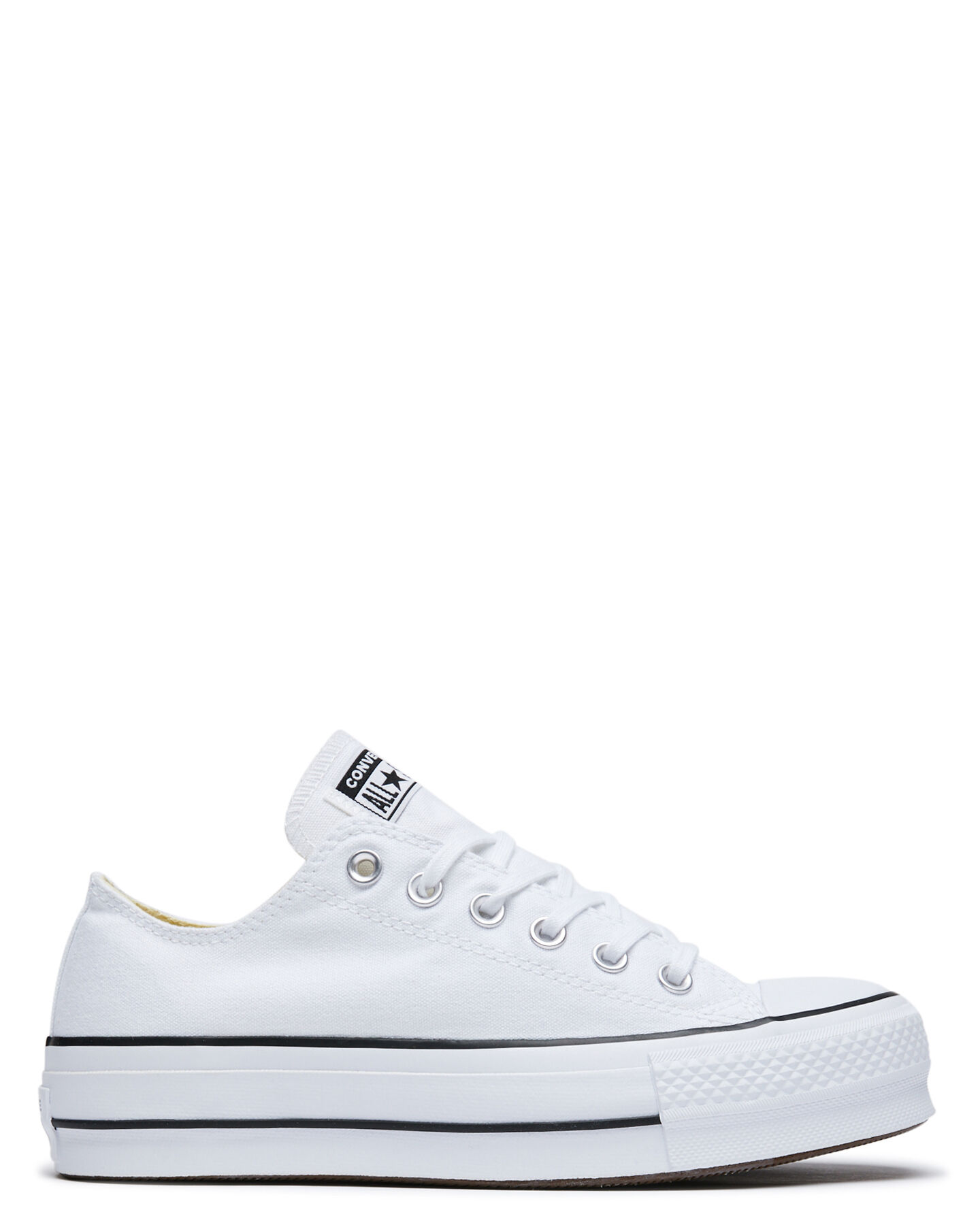 converse chuck taylor white platform