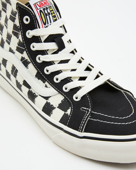 MARSHMALLOW BLACK MENS FOOTWEAR VANS SNEAKERS - VNA4BX6KIG