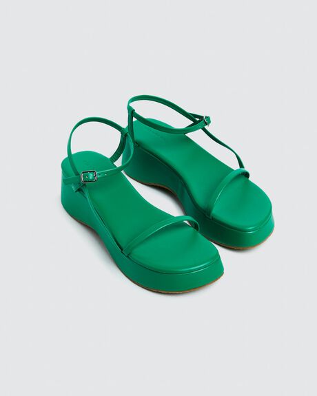 GREEN WOMENS FOOTWEAR ALICE IN THE EVE SANDALS - 52128700013