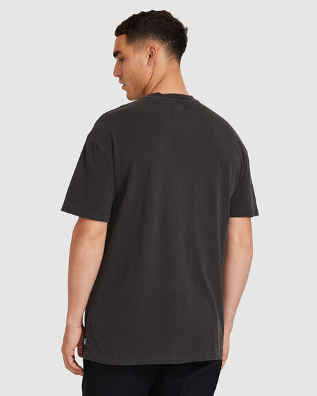 BLACK MENS CLOTHING SPENCER PROJECT GRAPHIC TEES - 23006200026