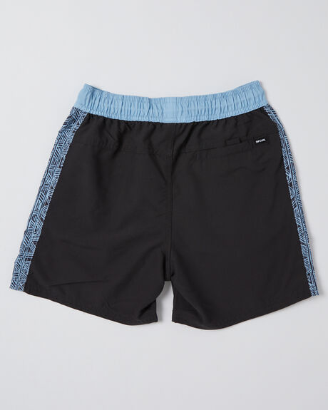 WASHED BLACK KIDS YOUTH BOYS RIP CURL BOARDSHORTS - 02QBBO8264