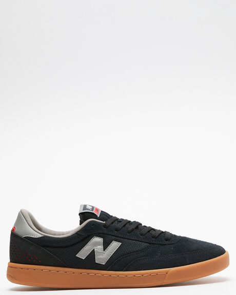 BLACK GUM MENS FOOTWEAR NEW BALANCE SNEAKERS - NM440SKTBLKGM