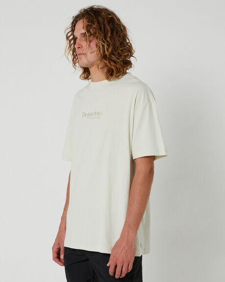 NATURAL MENS CLOTHING DEPACTUS T-SHIRTS + SINGLETS - DEMS23209NAT