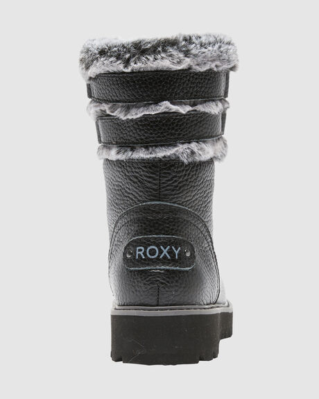 BLACK WOMENS FOOTWEAR ROXY BOOTS - ARJB700752-BLK