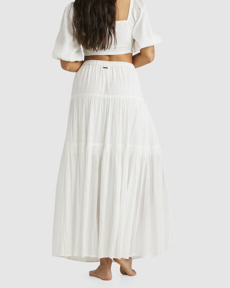 WHITE WOMENS CLOTHING BILLABONG SKIRTS - UBJWK00115-WHT