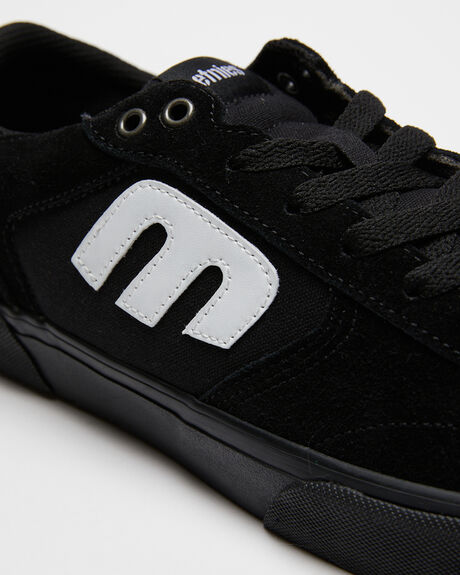 BLACK BLACK WHITE MENS FOOTWEAR ETNIES SNEAKERS - 4101000543552