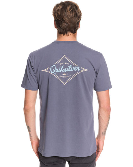NIGHT SHADOW MENS CLOTHING QUIKSILVER GRAPHIC TEES - EQYZT05671-BPT0