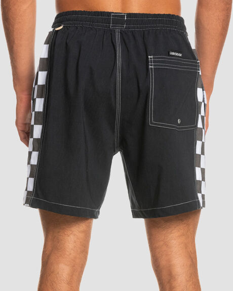 BLACK MENS CLOTHING QUIKSILVER BOARDSHORTS - EQYJV03844-KVJ0