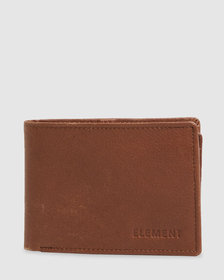 CHOCOLATE MENS ACCESSORIES ELEMENT WALLETS - ULYAA00105-CHO